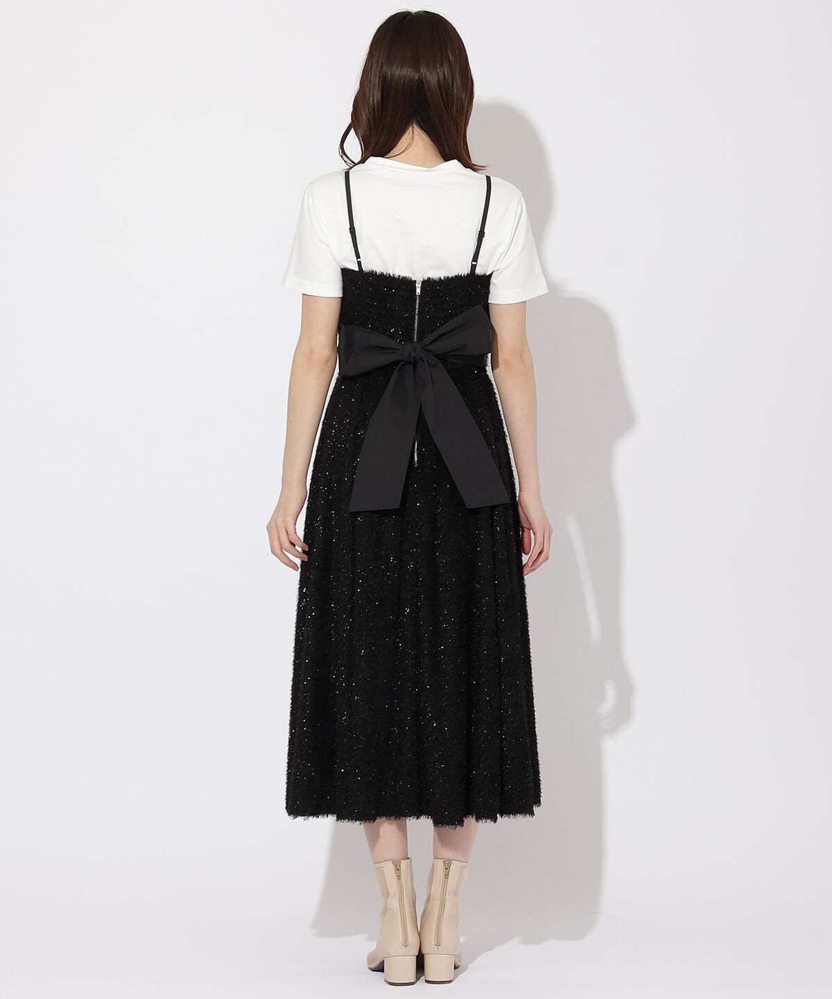 WILLSELECTION「フリンジキャミワンピース」|ワンピース|