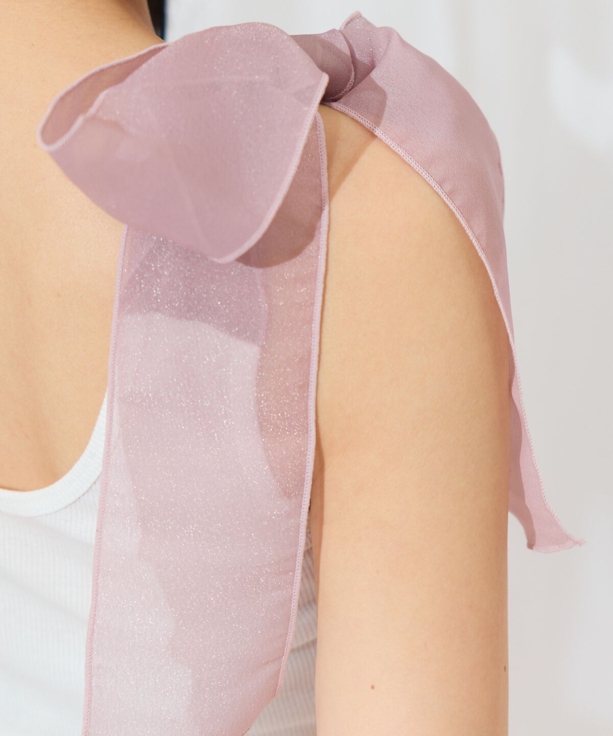 WILLSELECTION「ショルダーリボンテレコキャミソール」|キャミソール|