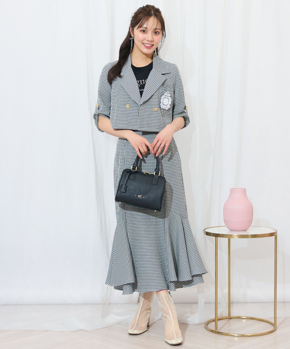 WILLSELECTION「裾ボリュームマーメイドスカート」|フレア|