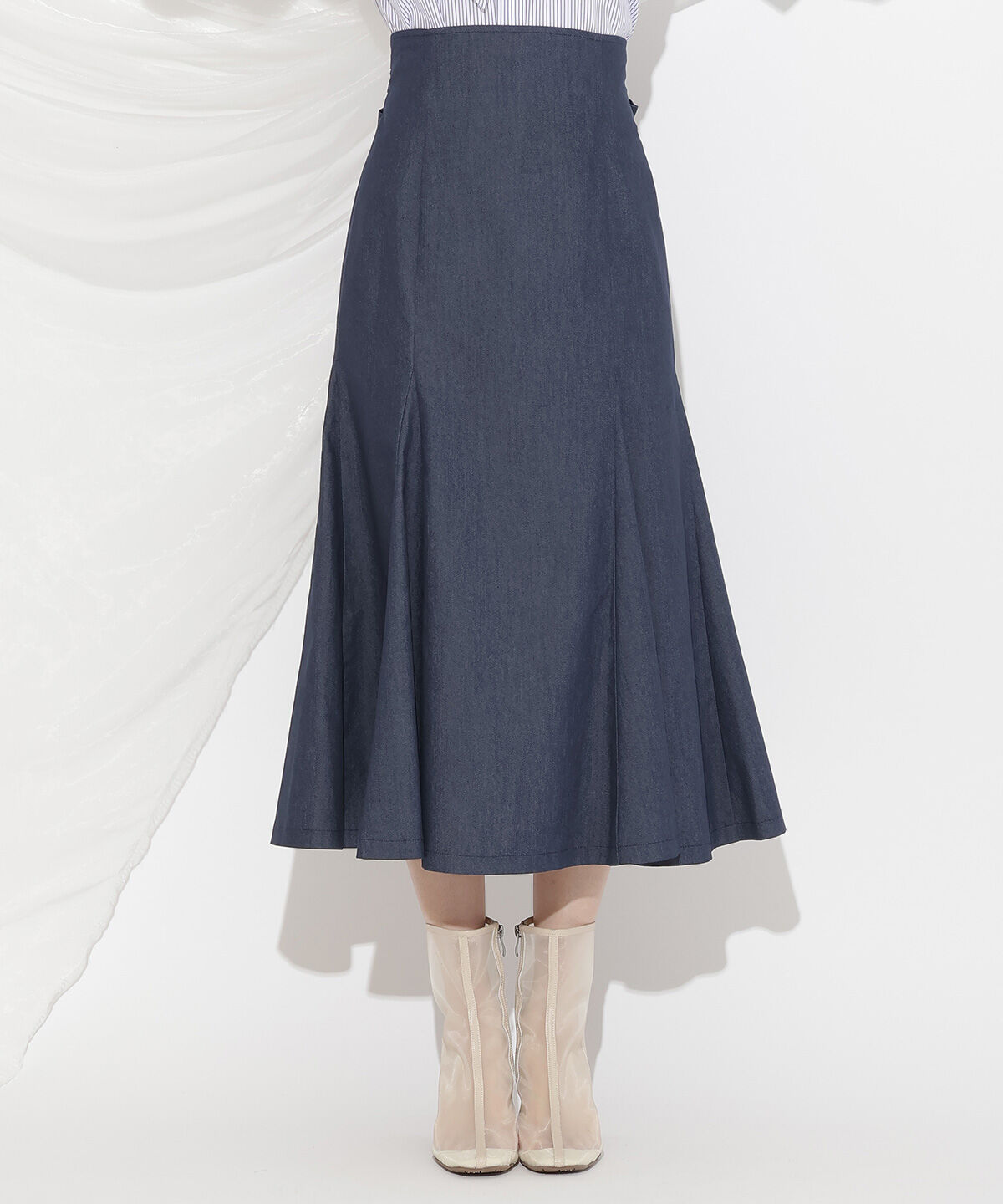 WILLSELECTION「バックリボンハイウエストフレアスカート」|フレア|