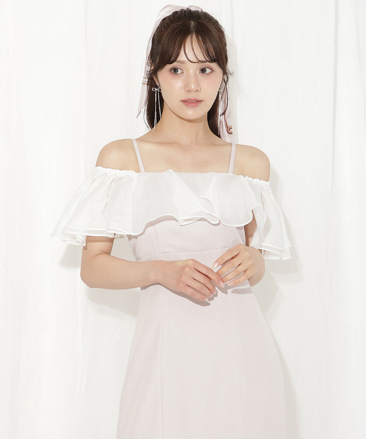 WILLSELECTION「メロウラッフルマーメイドワンピース」|ワンピース|