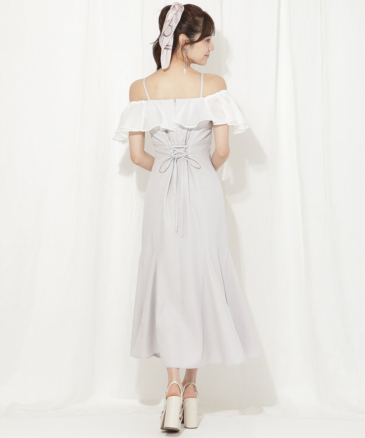 WILLSELECTION「メロウラッフルマーメイドワンピース」|ワンピース|