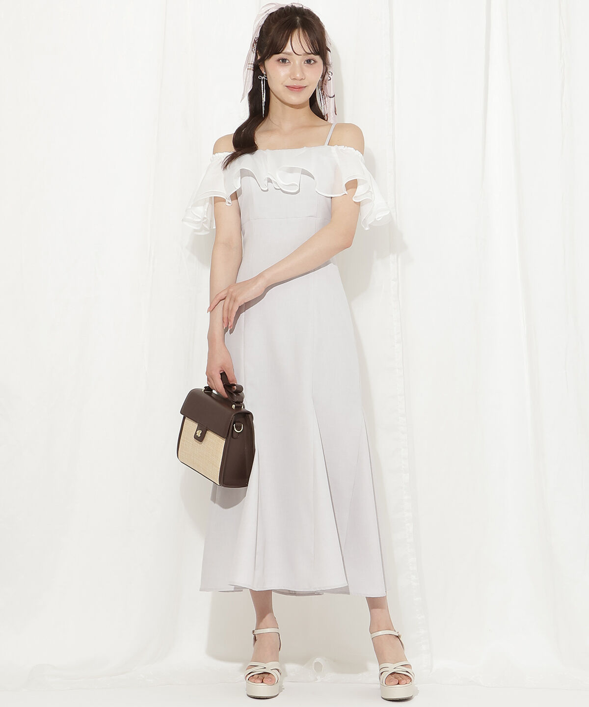 WILLSELECTION「メロウラッフルマーメイドワンピース」|ワンピース|