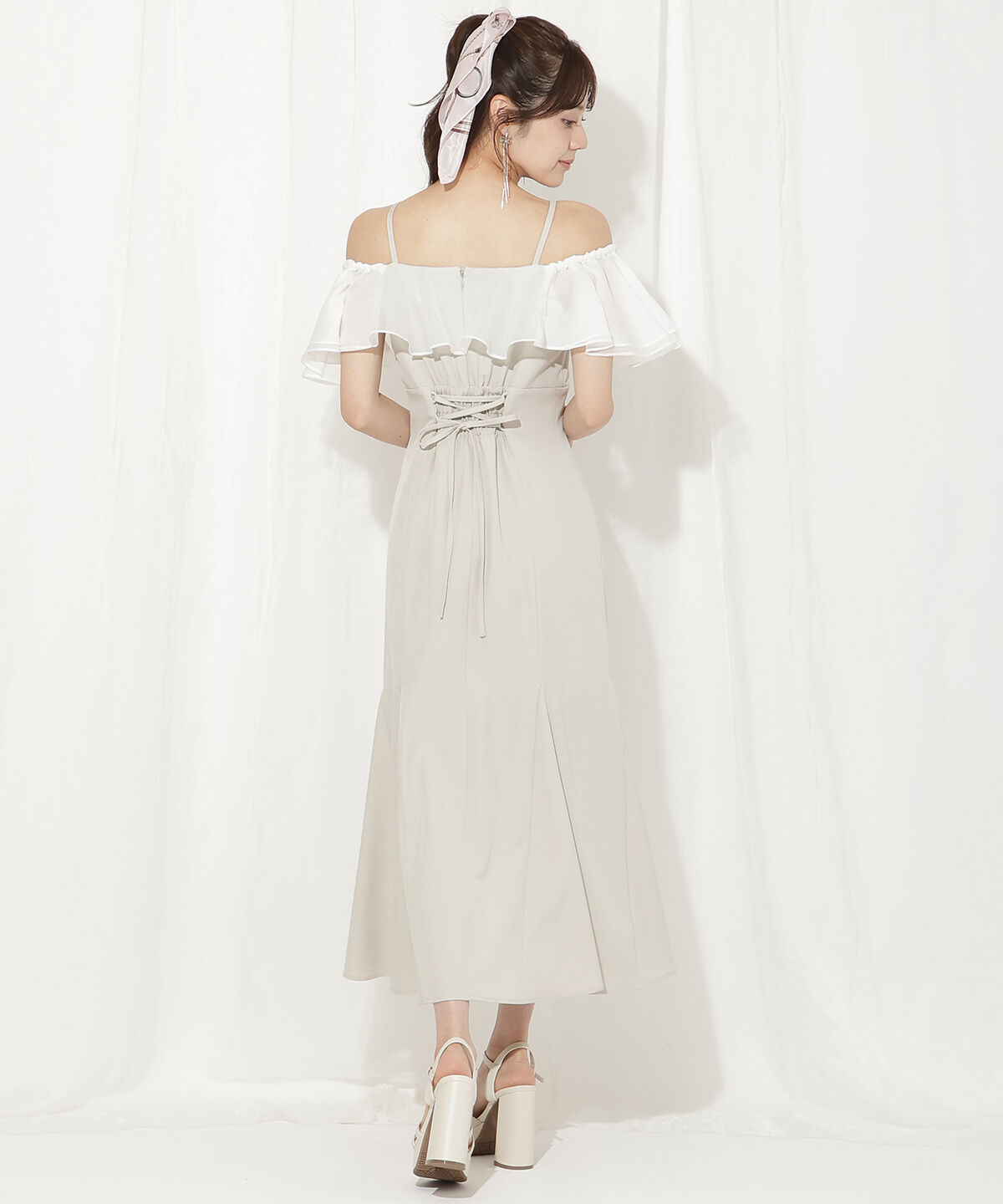 WILLSELECTION「メロウラッフルマーメイドワンピース」|ワンピース|