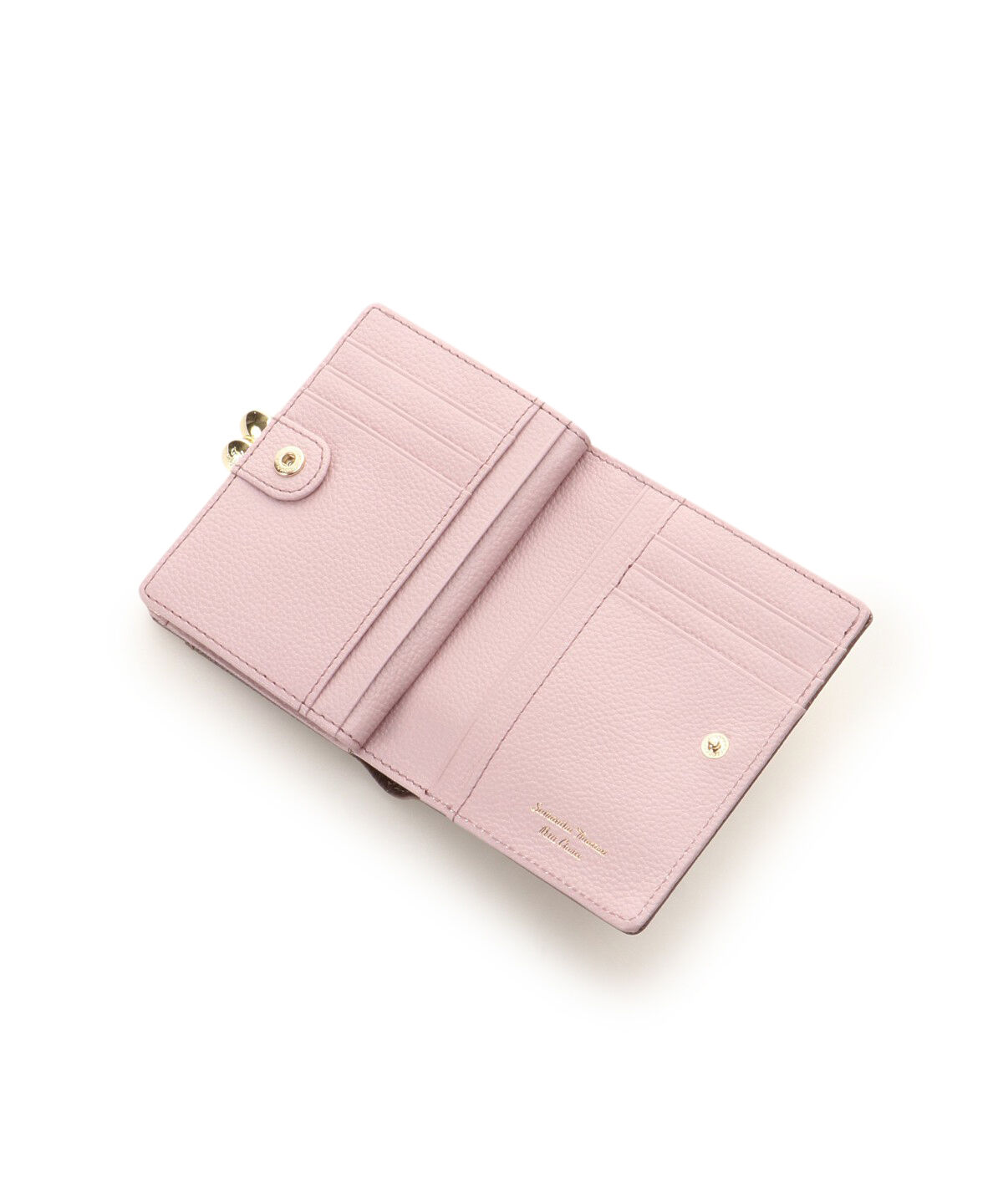 Samantha Thavasa Petit Choice「バイカラー 口金折財布」|財布|