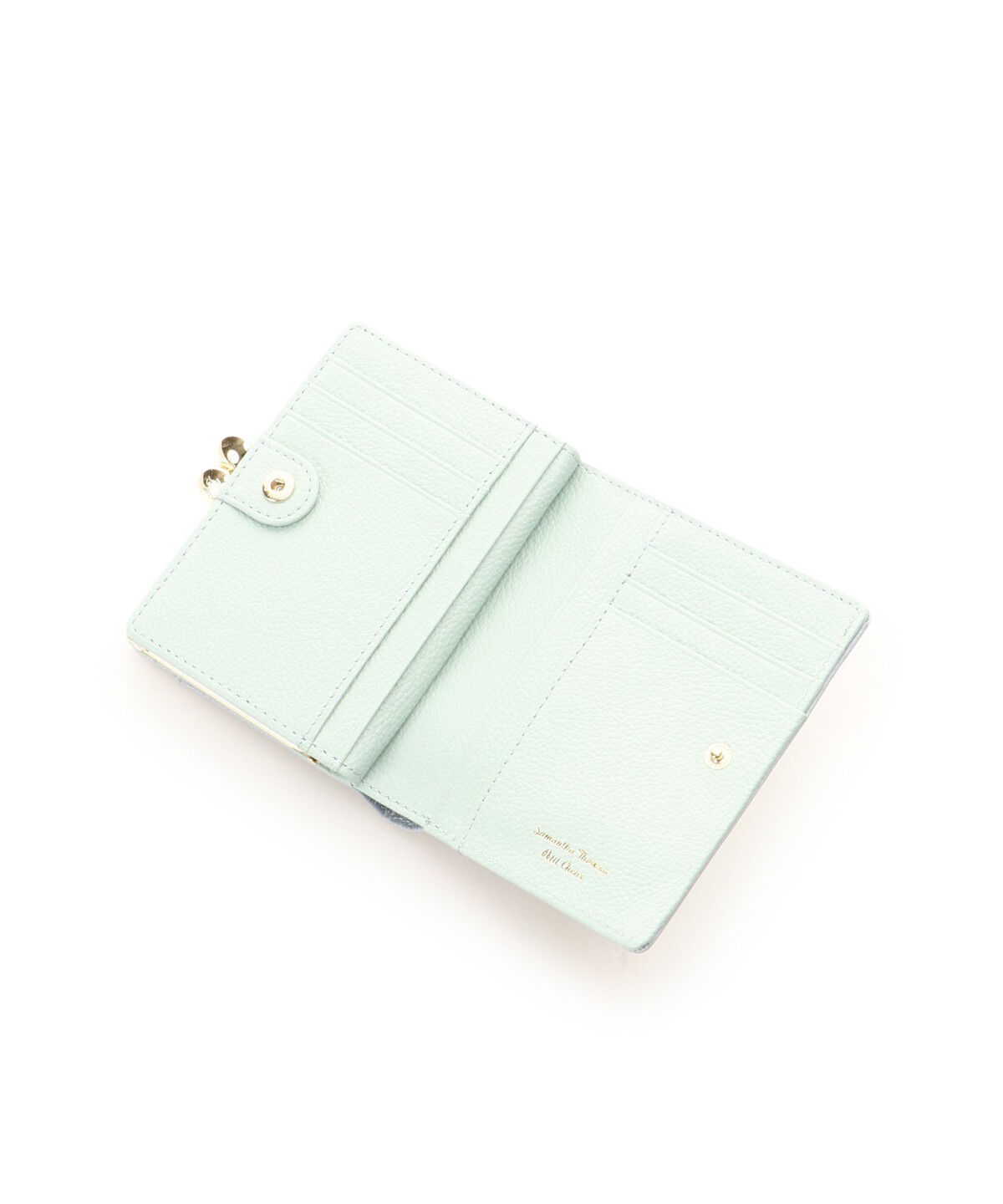 Samantha Thavasa Petit Choice「バイカラー 口金折財布」|財布|