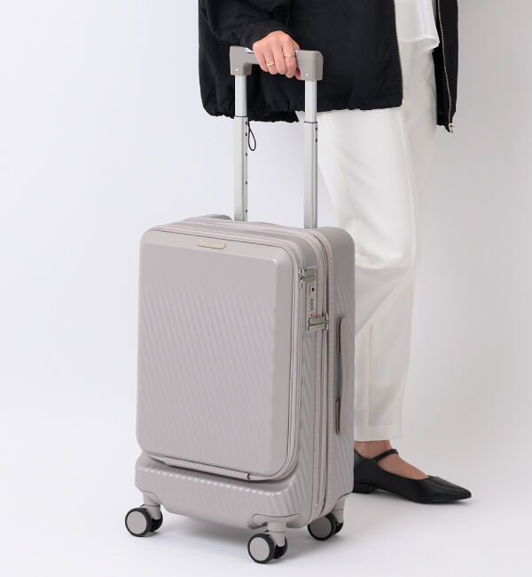 W&.Day/Night「W&.Day/Night ピーロ スーツケース 機内持ち込みサイズ 32/40リットル 05421」|キャリーケース|グレー