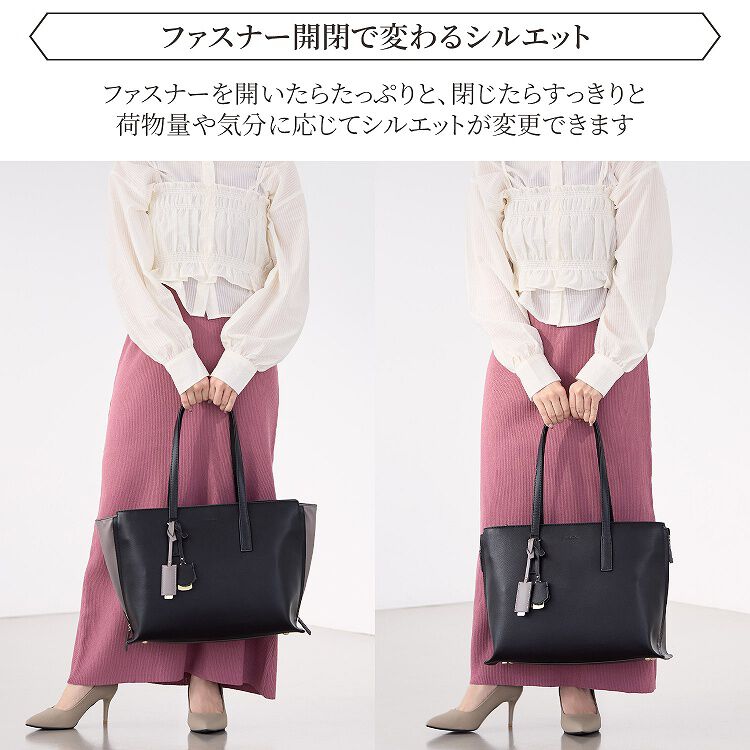 Jewelna Rose「Jewelna Rose  OLバッグ・セレム  横型トートバッグ A4サイズ 16189」|トートバッグ|