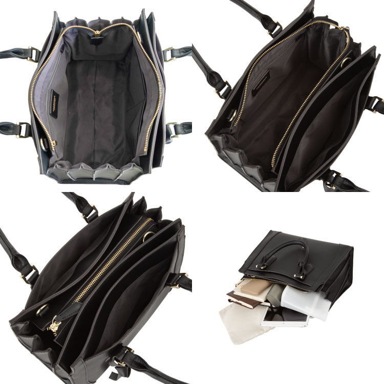  「Jewelna Rose クロフォード シンクブラック 16311」|トートバッグ|