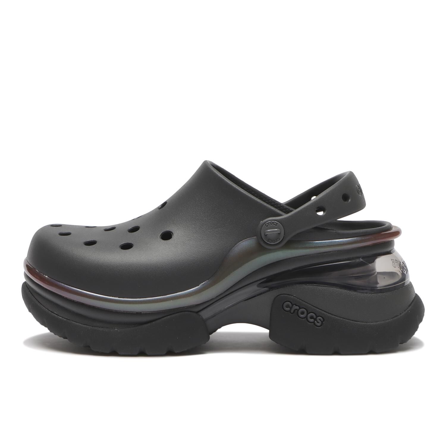 crocs「【crocs】SUPER BAE CLOG W」|サンダル|ブラック