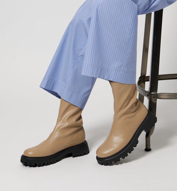 UNITED ARROWS「ストレッチ レインブーツ」|レインシューズ|