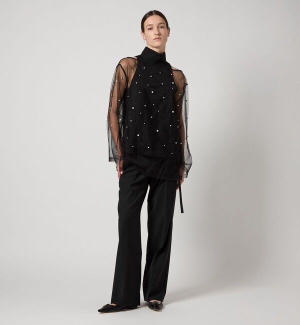 AEWEN MATOPH「＜AEWEN MATOPH＞ハイウエスト ベルトパンツ」|その他|