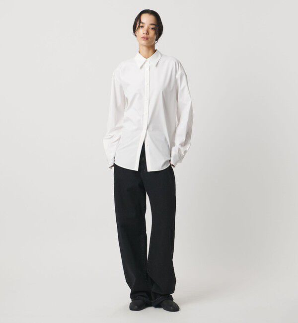 AEWEN MATOPH「＜AEWEN MATOPH＞サテンポイントシャツ ‐ ウォッシャブル ‐」|シャツ・ブラウス|