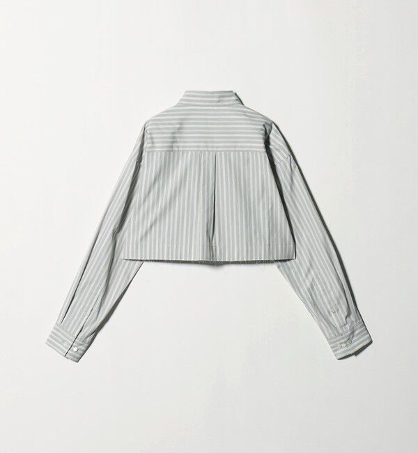 ASTRAET「＜ASTRAET＞ストライプ クロップド レギュラーカラーシャツ」|シャツ・ブラウス|