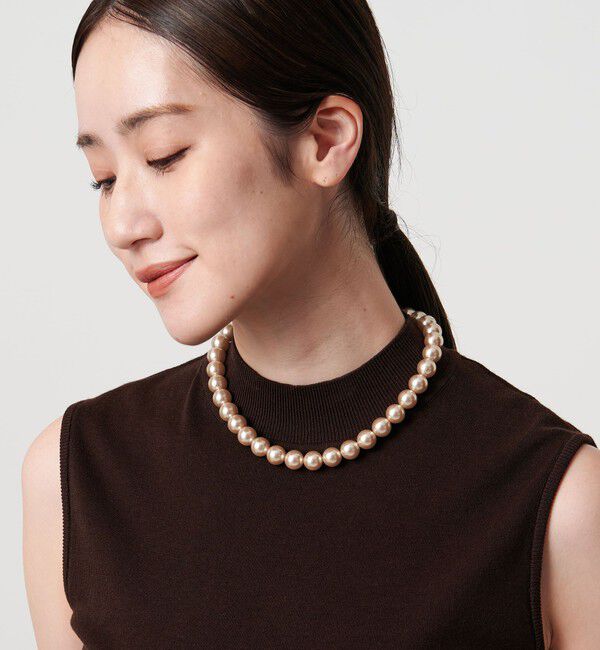 UNITED ARROWS「イミテーションパール 2WAY ネックレス」|ネックレス|