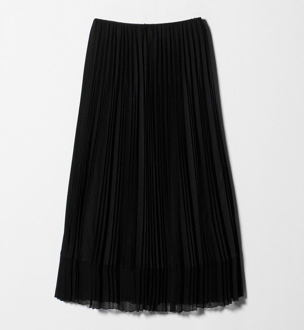 UNITED ARROWS「シアー コンビ プリーツ スカート」|スカート|