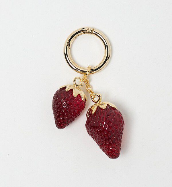 UNITED ARROWS「TOY チャーム」|チャーム・キーホルダー|RED