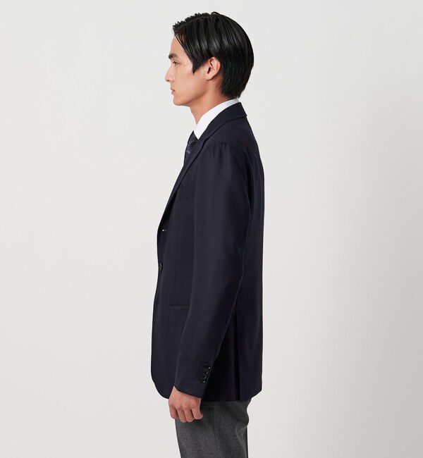 UNITED ARROWS「タスマニアウール ホップサック 3ボタン シングルジャケット S‐MODEL」|テーラードジャケット|