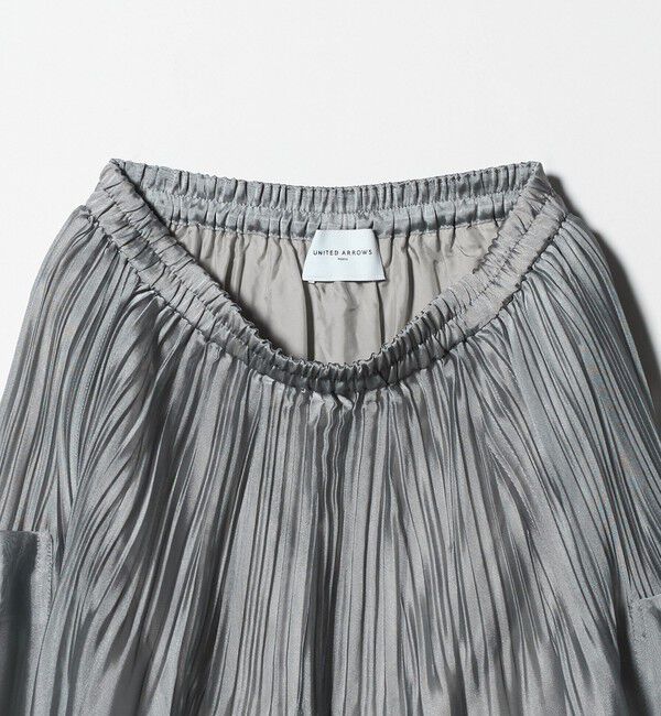 UNITED ARROWS「シャンブレー オーガンザ ポケット スカート」|スカート|