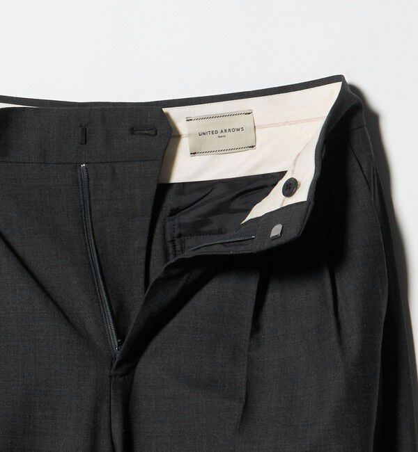 UNITED ARROWS「トロピカル ２タック ワイドパンツ ストレッチ」|チノ|