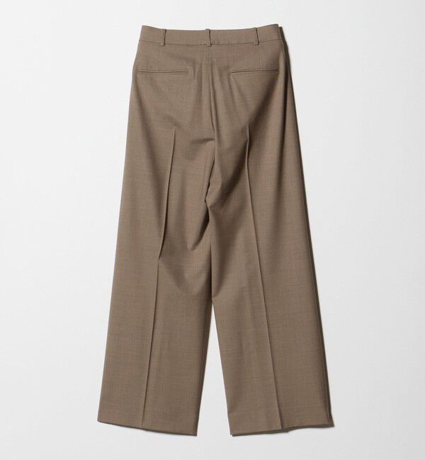 UNITED ARROWS「トロピカル ２タック ワイドパンツ ストレッチ」|チノ|