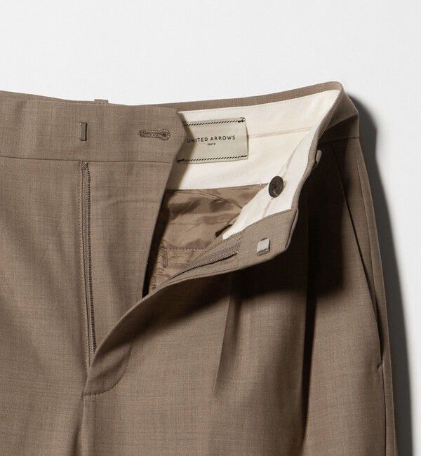 UNITED ARROWS「トロピカル ２タック ワイドパンツ ストレッチ」|チノ|