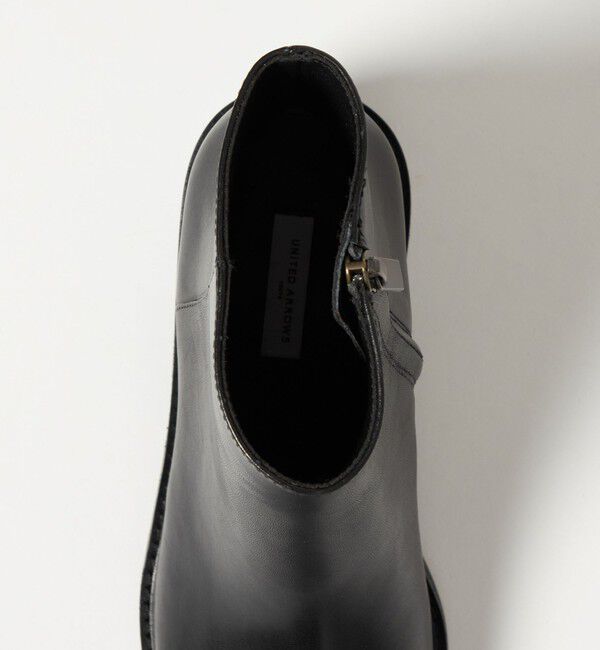 UNITED ARROWS「レザー ショートブーツ」|ショートブーツ|