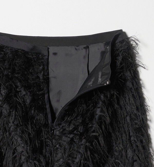 UNITED ARROWS「ヘアリー ラメ カットジャガード タイト スカート」|スカート|