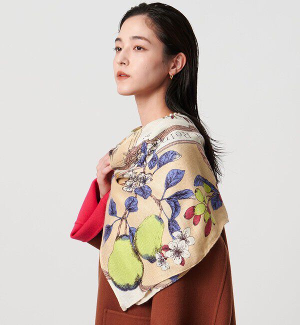 UNITED ARROWS「【一部別注】＜manipuri＞W/SI ストール 25FW」|ストール|