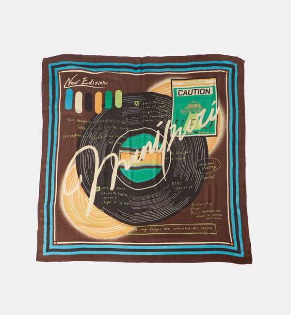 UNITED ARROWS「【一部別注】＜manipuri＞W/SI ストール 25FW」|ストール|