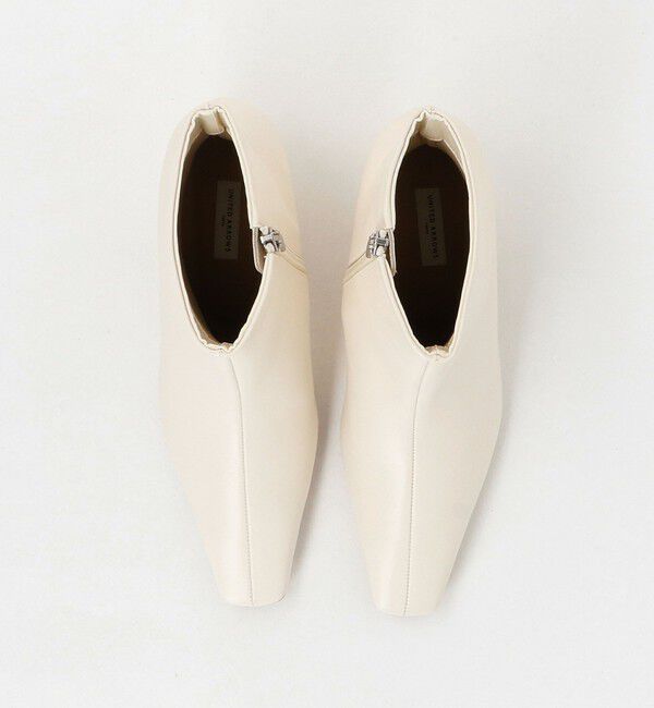 UNITED ARROWS「レザー ショートブーツ」|ショートブーツ|