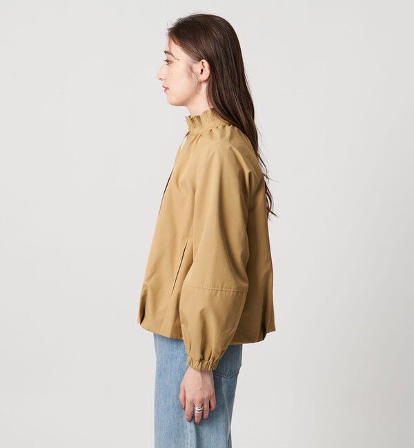 UNITED ARROWS「【別注】＜Marilyn Moon＞プリーツ ネック ブルゾン」|ブルゾン・スタジャン|