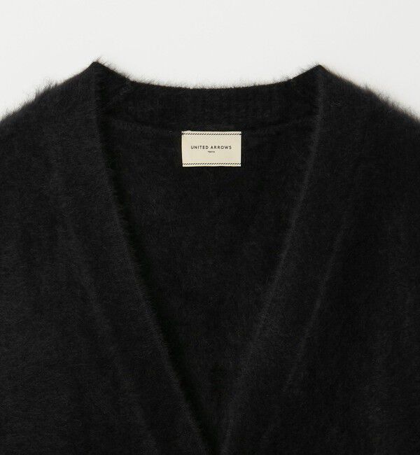 UNITED ARROWS「フォックスカシミヤ スパンコール ミドル カーディガン」|カーディガン|