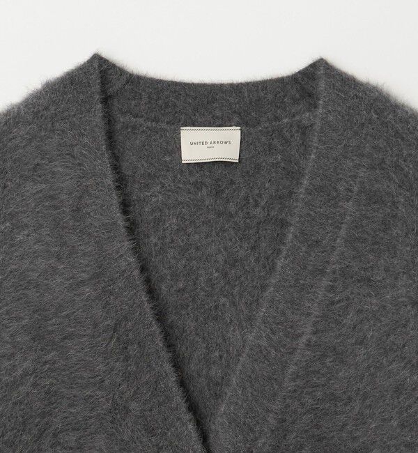 UNITED ARROWS「フォックスカシミヤ スパンコール ミドル カーディガン」|カーディガン|
