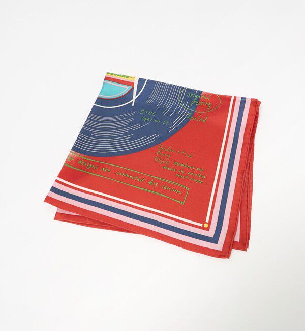 UNITED ARROWS「＜manipuri＞SILK 65&times;65 スカーフ 25FW」|マフラー|