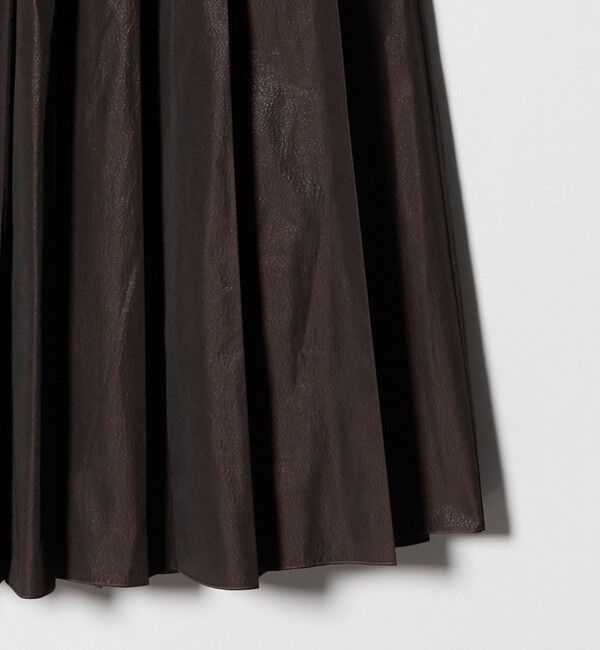 UNITED ARROWS「タフタ プリーツ ラメ スカート」|スカート|