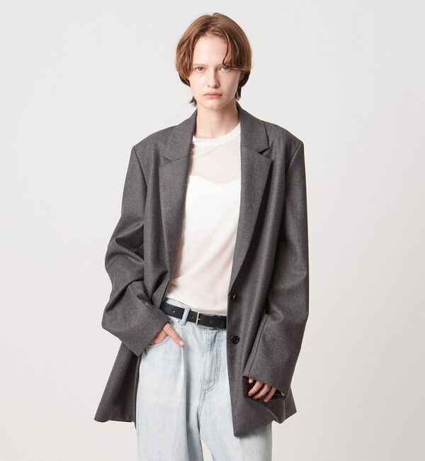AEWEN MATOPH「＜AEWEN MATOPH＞ウール パワーショルダージャケットコート」|その他|