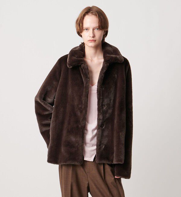 AEWEN MATOPH「＜AEWEN MATOPH＞フェイクファーショートコート」|その他|