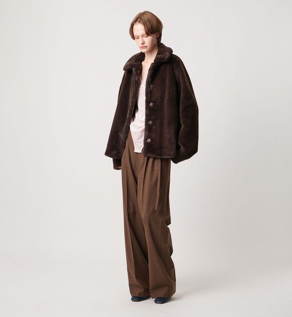 AEWEN MATOPH「＜AEWEN MATOPH＞フェイクファーショートコート」|その他|