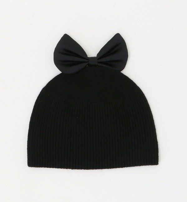 UNITED ARROWS「リボン ニットキャップ」|ニット帽|