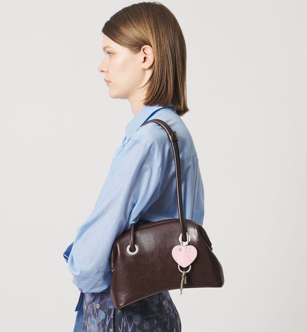 OSOI「【別注】＜OSOI＞ハートフラット キーリング」|チャーム・キーホルダー|