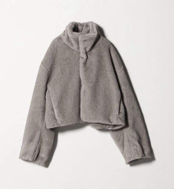 ASTRAET「＜ASTRAET＞フェイクファー スタンドカラー ブルゾン」|その他|