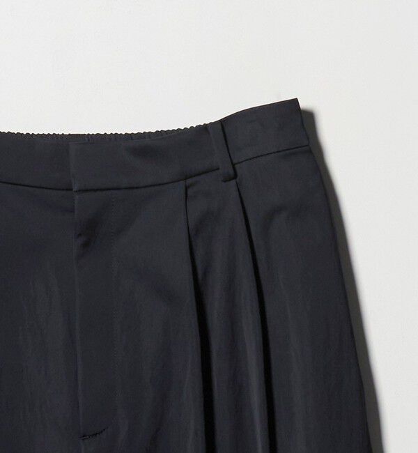 UNITED ARROWS「サテン 2タック ストレート パンツ」|チノ|