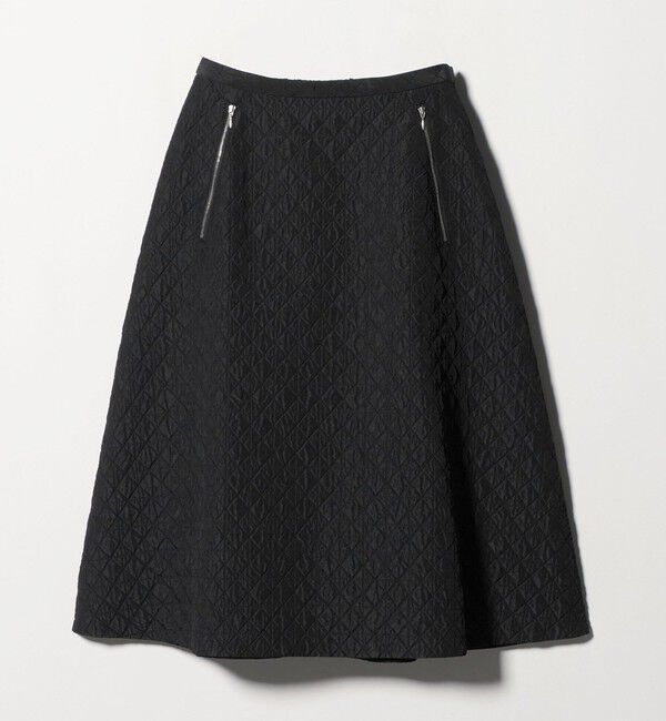 UNITED ARROWS「ダイヤ キルト フレア スカート」|スカート|