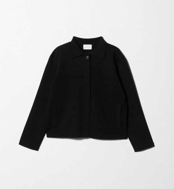 UNITED ARROWS「ミラノリブ ニット ジャケット」|カーディガン|