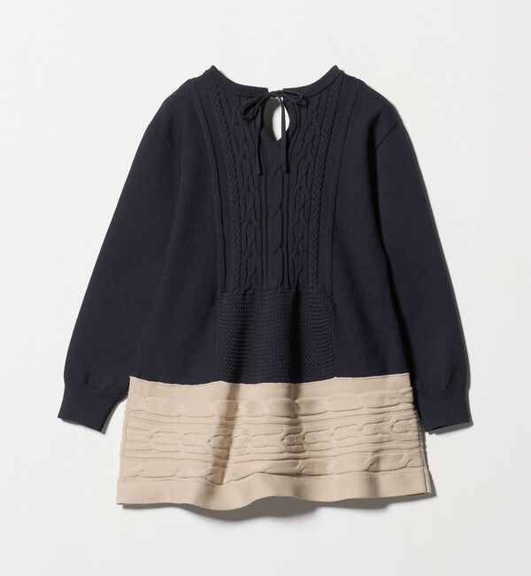 UNITED ARROWS「ケーブル Vネック ニット ‐ウォッシャブル‐」|ニット・セーター|