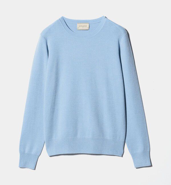 UNITED ARROWS「フルニードル クルーネック ニット」|ニット・セーター|