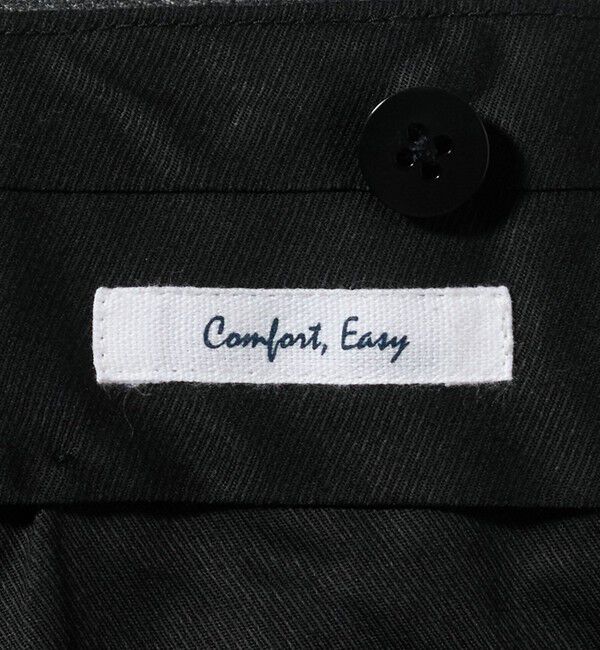 UNITED ARROWS「サイドエクステンド バーズアイ ノープリーツスラックス COMFORT EASY‐MODEL ウォッシャブル ストレッチ」|スラックス|