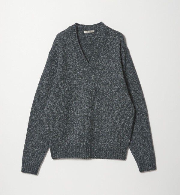 UNITED ARROWS「ウール コットン カシミア ムリネ Vネック ニット」|ニット・セーター|