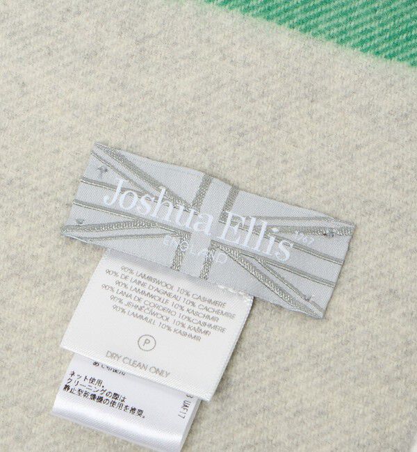 UNITED ARROWS「【別注】＜Joshua Ellis＞ブロックチェック マフラー」|マフラー|